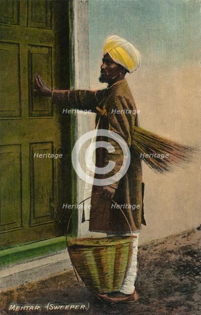 'Mehtar. (Sweeper)', c1900. Artist: Unknown.