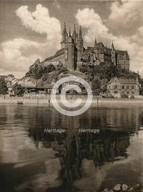'Meissen - Albrechtsburg', 1931. Artist: Kurt Hielscher.