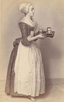 Meister-Werke der Dresdner Galerie. Dresdner Gemaelde-Galerie: nach original-cartons von E..., 1870. Creator: Jean-Etienne Liotard