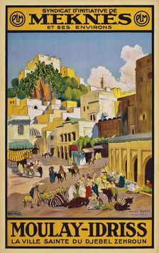 Meknès - Moulay Idriss, 1932. Creator: Brondy, Matteo (1866-1954)