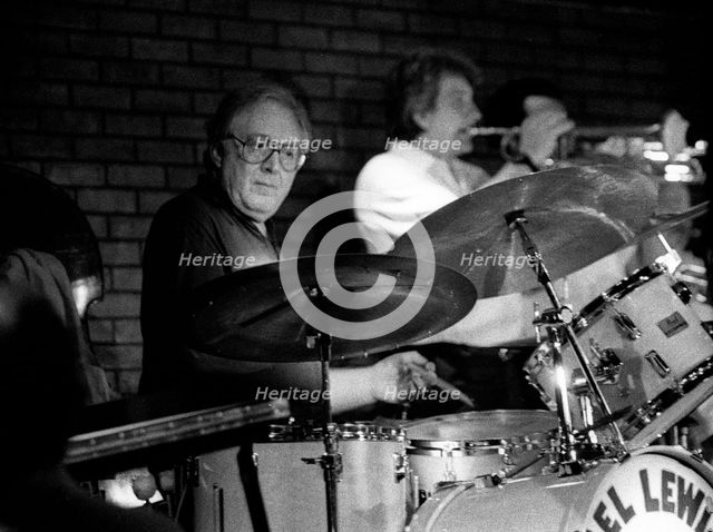 Mel Lewis, Ronnie Scott's, Soho, London, July 1988. Artist: Brian O'Connor.