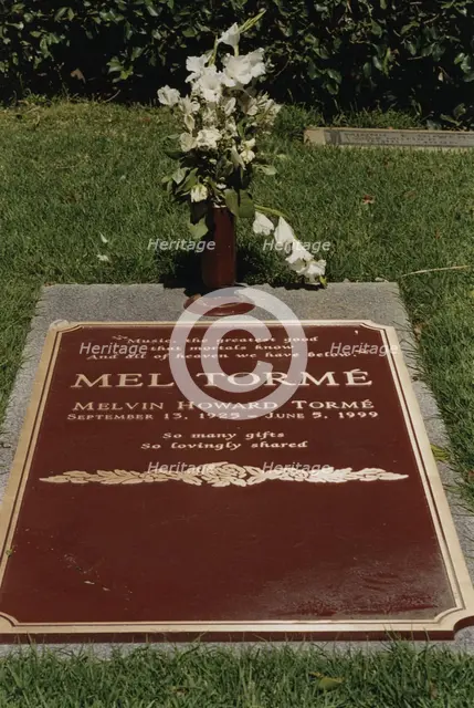 Mel Torme grave; Los Angeles, 2000. Creator: Brian Foskett.