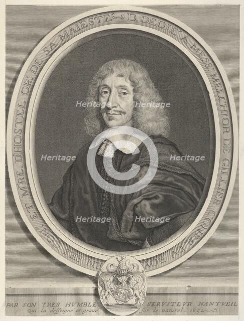 Melchior de Gillier, 1652. Creator: Robert Nanteuil.