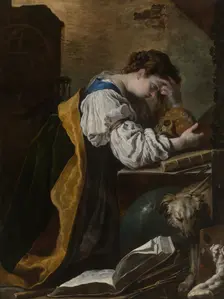 Melancholia, c. 1615. Creator: Domenico Fetti