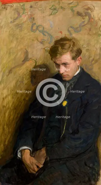 Melancholic, 1898. Creator: Wojciech Weiss.