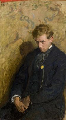 Melancholic, 1898. Creator: Wojciech Weiss