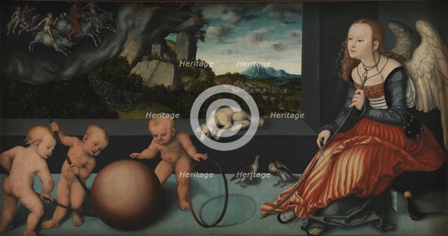 Melancholy, 1532. Artist: Cranach, Lucas, the Elder (1472-1553)