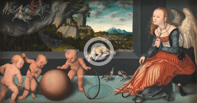 Melancholy, 1532. Creator: Lucas Cranach the Elder.