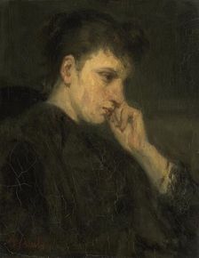 Melancholy 1880-1899. Creator: Jozef Israels