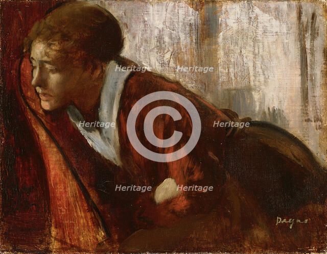 Melancholy. Artist: Degas, Edgar (1834-1917)
