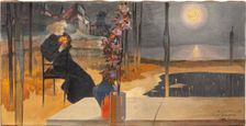 Melancholy, End 1890s. Creator: Georges de Feure