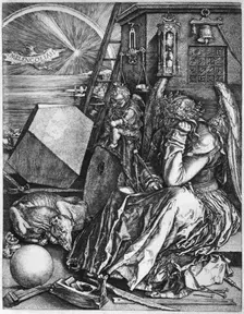 Melancolia 1514, (1936). Artist: Albrecht Dürer