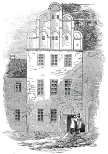 Melancthon's House, at Wittenberg, 1845. Creator: Unknown