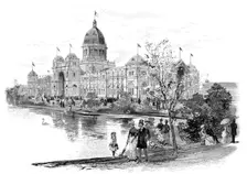 Melbourne Exhibition Building, Victoria, Australia, 1886