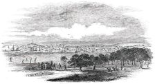 Melbourne, the Capital of Port Phillip, 1850. Creator: Unknown