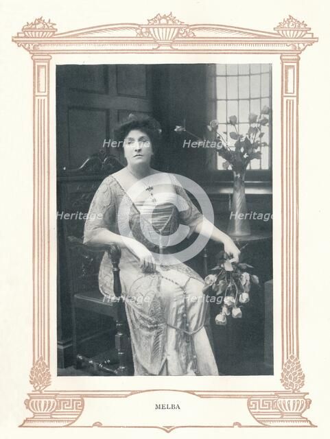 'Melba', 1895. Creator: Dover Street Studios.