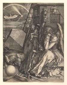 Melencolia I, 1514. Creator: Albrecht Durer