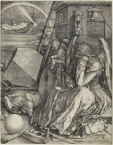 Melencolia I, 1514. Creator: Dürer, Albrecht (1471-1528)