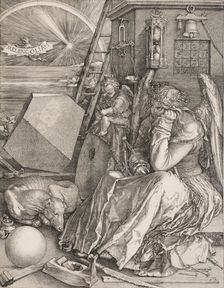 Melencolia I. Artist: Dürer, Albrecht (1471-1528)
