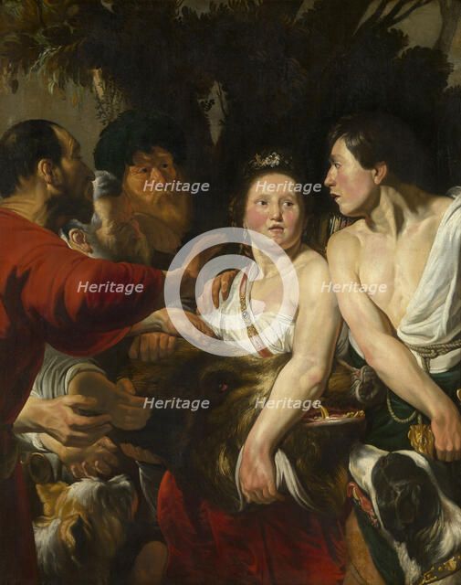 Meleager and Atalanta, 1617-1618. Creator: Jordaens, Jacob (1593-1678).