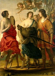 Meleager and Atalanta, 1632. Creator: Honthorst; Gerrit; van (1590-1656)