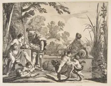 Meleager and Atalanta, 1643. Creator: Francois Chauveau