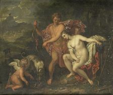 Meleager and Atalanta, c.1675-c.1699. Creator: Anon