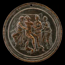 Meleager and Atalante, fourth quarter 15th century. Creator: Master of the Orpheus Legend