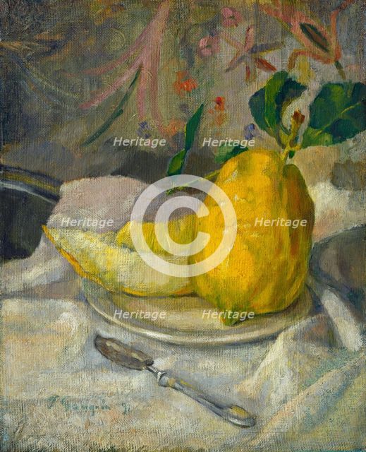 Melon and Lemon, c. 1900. Creator: Unknown.