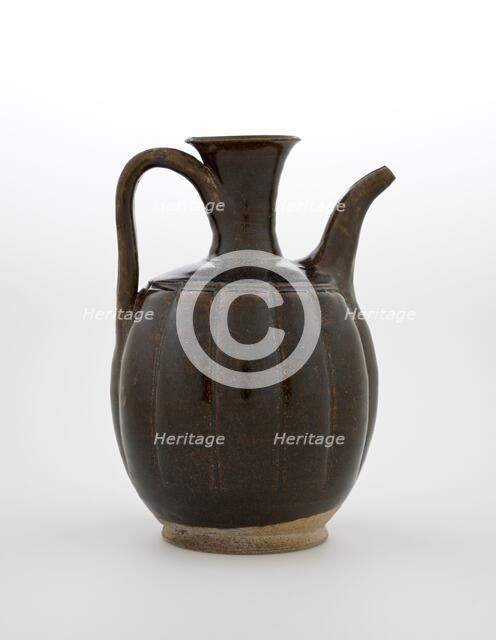 Melon shaped ewer, 1000-1099. Creator: Unknown.