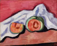 Melons, about 1927. Creator: Marsden Hartley
