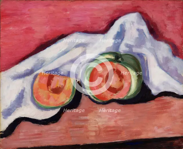 Melons, about 1927. Creator: Marsden Hartley.