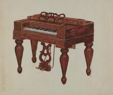 Melodeon, c. 1936. Creator: Rex F Bush