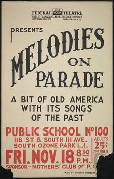 Melodies on Parade, New York, [1930s]. Creator: Unknown