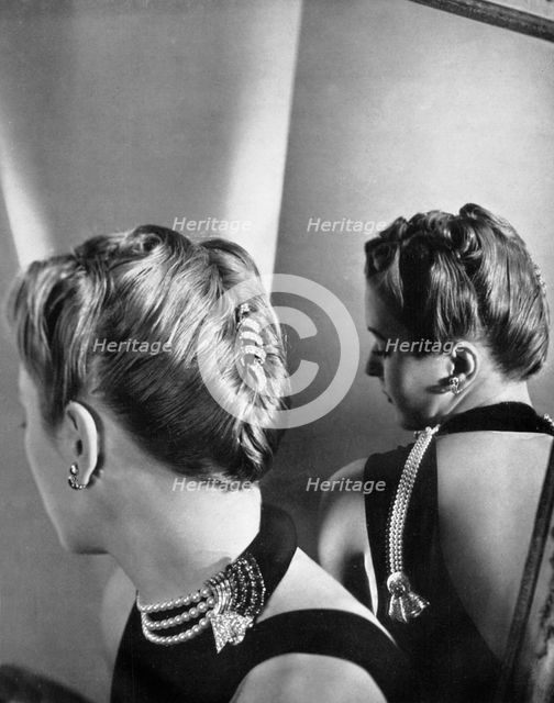 Mellerio dits Meller jewellery, 1938.Artist: Joffe