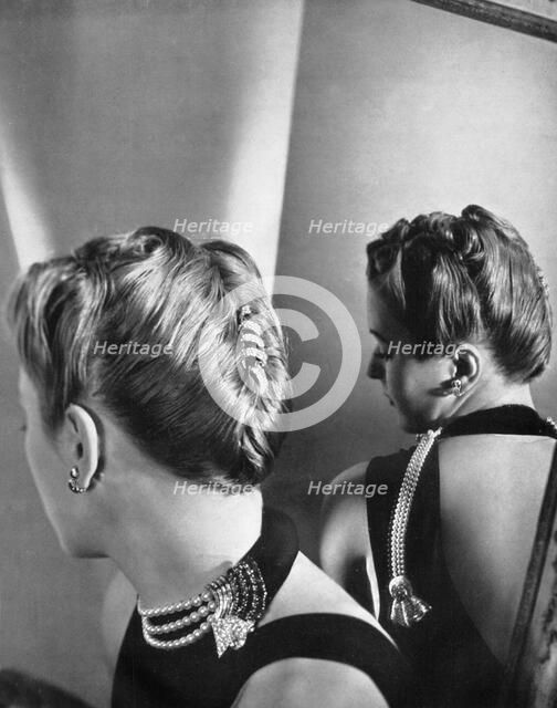 Mellerio dits Meller jewellery, 1938.Artist: Joffe