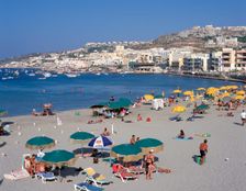 Mellieha Bay, Malta. Creator: Peter Thompson