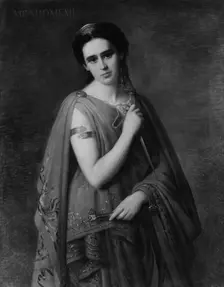 Melpomene, 1869. Creator: Giuseppe Fagnani