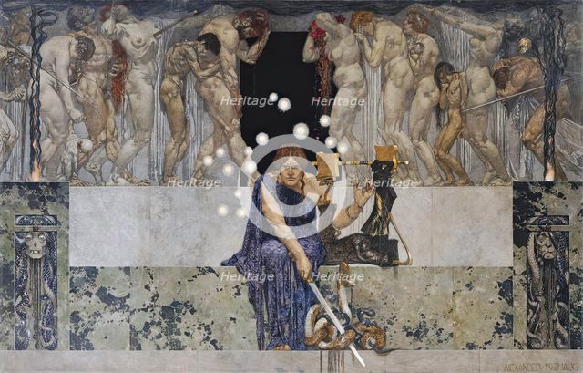 Melpomene, 1911. Creator: Alexander Rothaug.