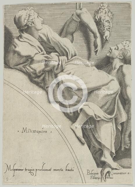 Melpomene, ca. 1540-45., ca. 1540-45. Creator: Anon.