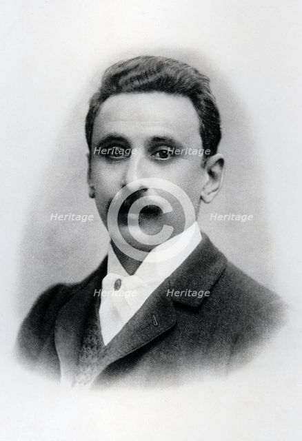 Melquiades Alvarez and Gonzalez (Gijón, 1869-Madrid, 1936) lawyer, politician, Member of Parliame…