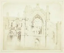Melrose Abbey, 1844. Creator: William Henry Fox Talbot