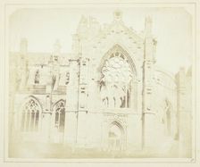 Melrose Abbey, 1844. Creator: William Henry Fox Talbot