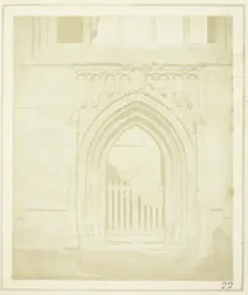 Melrose Abbey, 1844. Creator: William Henry Fox Talbot