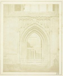 Melrose Abbey, 1844. Creator: William Henry Fox Talbot