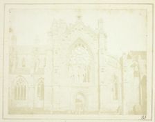 Melrose Abbey, 1844. Creator: William Henry Fox Talbot