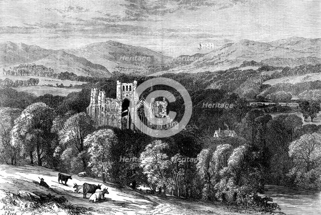 Melrose Abbey, 1871. Creator: William James Palmer.
