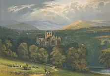 Melrose Abbey 1882, (1897). Artist: Alexander Francis Lydon