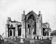 Melrose Abbey, Scotland, 1893.Artist: John L Stoddard