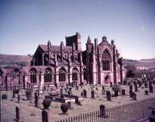 Melrose Abbey, Scotland, c1955. Creator: Arthur Charles Kirby Ware